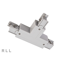 3-fase T-connector D LINE flexibel, grijs