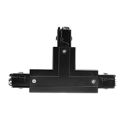 3-fase T-connector D LINE flexibel, zwart