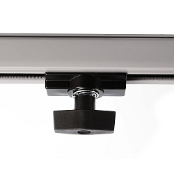 3-fase adapter D-LINE mechanisch, zwart