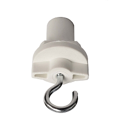 3-fasige bordenhaak D-LINE ge�soleerd, wit