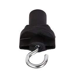 3-fasige bordenhaak D-LINE ge�soleerd, zwart