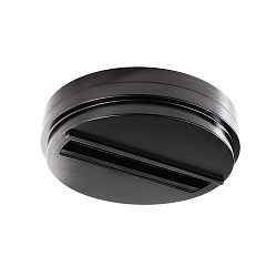 3-fase plafondrozet D LINE/DALI opbouwversie, DALI aanstuurbaar, zwart