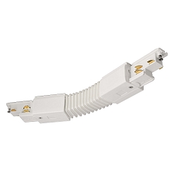 3-fase flex connector D LINE/DALI DALI aanstuurbaar, instelbaar, links-rechts, wit