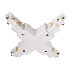 3-fase X-connector D LINE/DALI DALI aanstuurbaar, links-links-rechts, wit