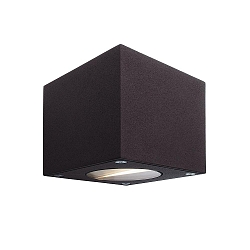 Wandarmatuur voor buitenshuis CUBODO IP54, antraciet