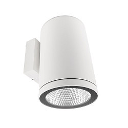 Gevelspot SHORELINE PRO ROUND 140 DOWN 1-vlams, rond, CCT Switch IP65, wit dimbaar