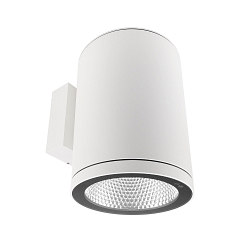 Gevelspot SHORELINE PRO ROUND 140 DOWN 1-vlams, rond, CCT Switch IP65, wit dimbaar