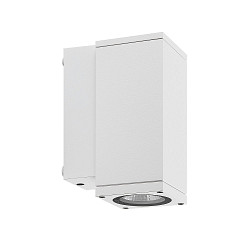 Gevelspot SHORELINE PRO LED SQUARE 70 DOWN 1-vlams, hoekig, CCT Switch IP65, wit dimbaar