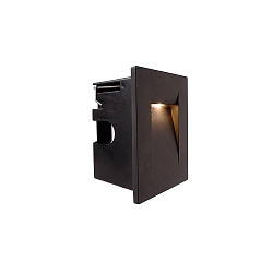 Recessed LED wall luminaire YVETTE II outdoor luminaire, voltage constant, asymmetrical, 220-240V AC, 3.6W, 3000K