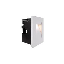 Recessed LED wall luminaire YVETTE II outdoor luminaire, voltage constant, asymmetrical, 220-240V AC, 3.6W, 3000K, white