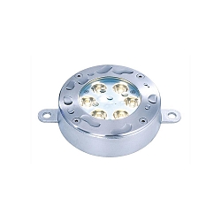 LED Underwater luminaire SHARK I WW, voltage constant, symmetrical, 24V DC, 12W, 30�, IP68, stainless steel, 3000K