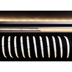 LED stripe COB LED  flexibel wit