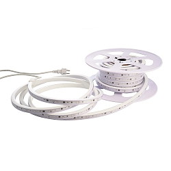 LED stripe flexibel transparant, wit