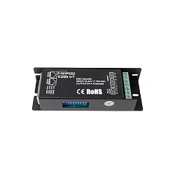 DMX controller DIMMER R-DMX 3+1 spanningsconstante, zwart
