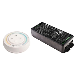 LED dimmer SINGLE/CCT, zwart, wit