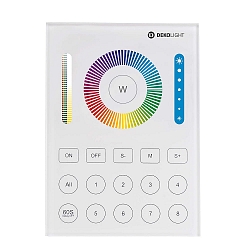 Afstandsbediening RF-SMART SINGLE/CCT/RGB/RGBW/RGB+CCT 8 Kanaal, wit