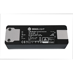 LED voedingsapparaat BASIC CC V8-40-500mA/40W constante stroom, donkergrijs, zwart