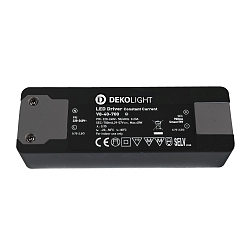 LED besturingsprogramma BASIC CC /00MA constante stroom, instelbaar, schakelbaar, donkergrijs, zwart