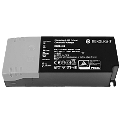 LED besturingsprogramma BASIC DIM CV 24V spanningsconstante, dimbaar, grijs, zwart