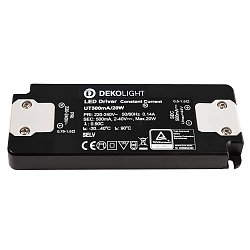 LED voedingsapparaat FLAT CC UT500mA/20W constante stroom, zwart