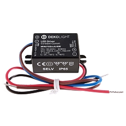 LED besturingsprogramma MINI CC 700MA constante stroom, schakelbaar, zwart