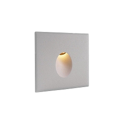 KapegoLED cover round for LIGHT base COB Indoor, silver grey-transparent
