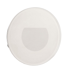 Afdekking ALWAID 2 - MILKY rond, gitzwart