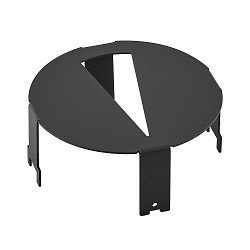 cover SHORELINE PRO 70 / 100 rigid, mechanical, dark grey