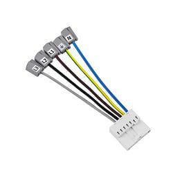 Lichtlijnsysteem feed-in SANOTRUNK UNIVERSAL WAGO 267-510 on/off