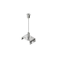 toebehoren Touwophanging SANOTRUNK UNIVERSAL set van 10, zilver