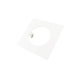 Reduceerring 155/95MM mechanisch, vierkant, ingebouwde versie, signaal wit