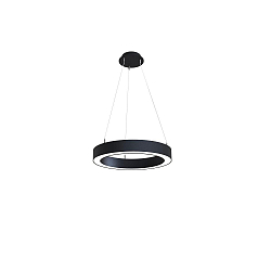 Pendelarmatuur LAUTARO 600/80 UP/DOWN OPAL M3 IP20, zwart dimbaar