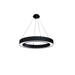 Pendelarmatuur LAUTARO 900/100 DOWN OPAL M3 IP20, zwart dimbaar