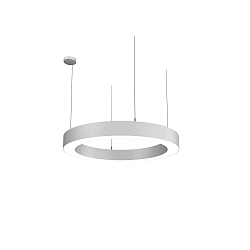 Pendelarmatuur LAUTARO 900/100 DOWN OPAL P3 IP20, lichtgrijs dimbaar