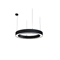Pendelarmatuur LAUTARO 900/100 DOWN PRISMA P3 IP20, lichtgrijs dimbaar