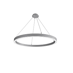 Pendelarmatuur LAUTARO 1200/60 UP/DOWN PRISMA M4 IP20, lichtgrijs dimbaar