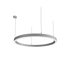 Pendelarmatuur LAUTARO 1200/60 UP/DOWN OPAL P4 IP20, lichtgrijs dimbaar