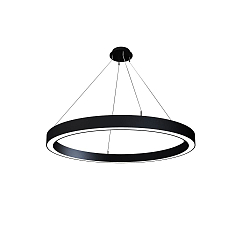 Pendelarmatuur LAUTARO 1200/80 DOWN OPAL M4 IP20, zwart dimbaar