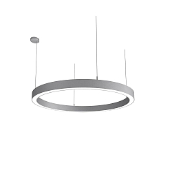 Pendelarmatuur LAUTARO 1200/80 UP/DOWN OPAL P4 IP20, lichtgrijs dimbaar