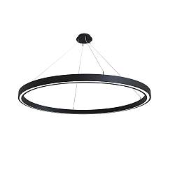 Pendelarmatuur LAUTARO 1500/60 DOWN PRISMA M5 IP20, zwart dimbaar