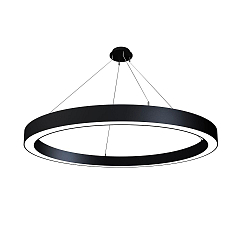 Pendelarmatuur LAUTARO 1500/100 DOWN OPAL M5 IP20, zwart dimbaar