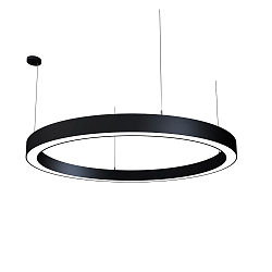 Pendelarmatuur LAUTARO 1500/100 DOWN OPAL P5 IP20, lichtgrijs dimbaar