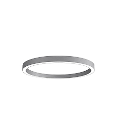 Plafondarmatuur LAUTARO 1200/80 PRISMA IP20, lichtgrijs dimbaar