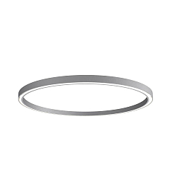 Plafondarmatuur LAUTARO 1500/60 PRISMA IP20, lichtgrijs dimbaar
