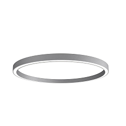 Plafondarmatuur LAUTARO 1500/80 PRISMA IP20, lichtgrijs dimbaar