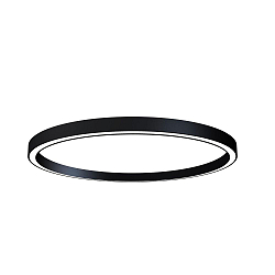 Plafondarmatuur LAUTARO 1500/80 PRISMA IP20, zwart dimbaar
