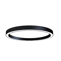 Plafondarmatuur LAUTARO 1500/100 OPAL IP20, zwart dimbaar