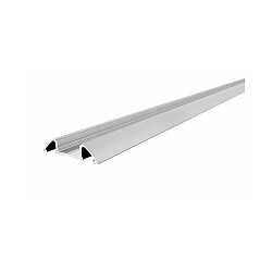 Opbouwprofiel AM-01-10 plat, zilver mat
