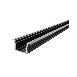 T-profiel ET-02-15 hoog, zwart mat