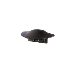 Endcaps f-ET-01-08, 23 mm, 2 items, black
